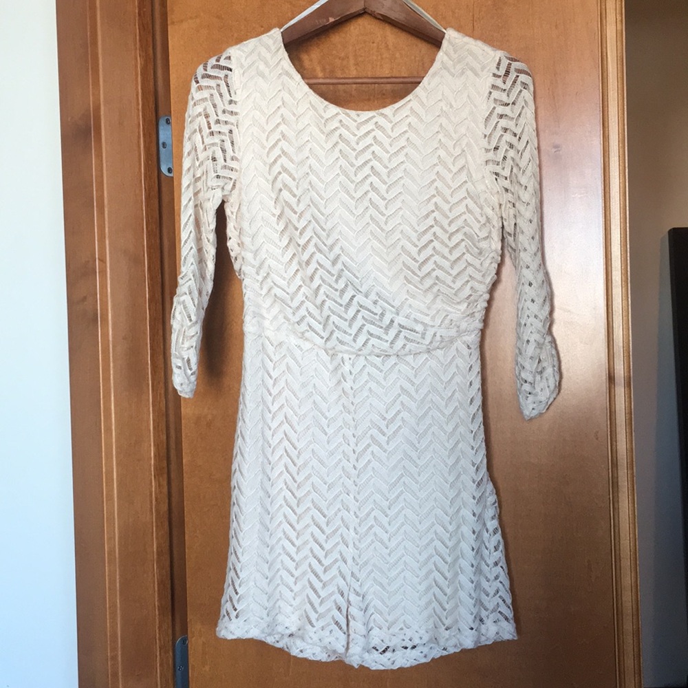 Crocheted romper